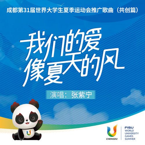 我们的爱像夏天的风歌词-张紫宁